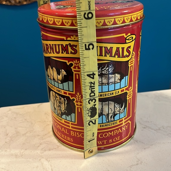 Vintage 1979 Barnum's Animal Crackers Tin Canister - Picture 12 of 16